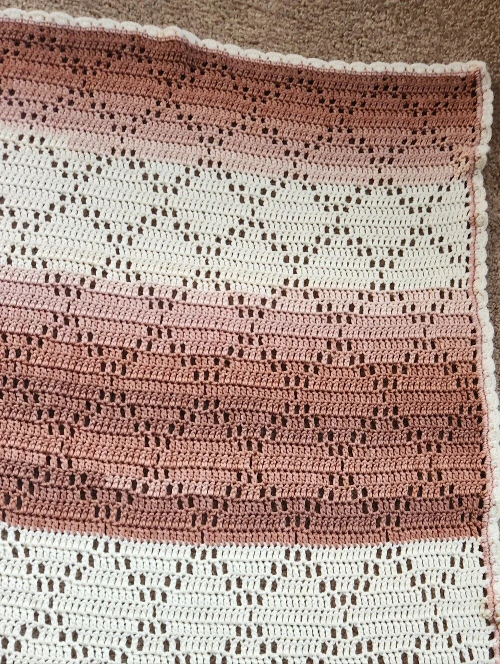 Hand Crocheted Afghan